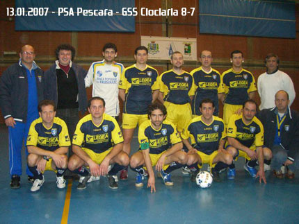 GSS Ciociaria - PSA Pescara 7-8